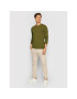 Tommy Hilfiger Тениска с дълъг ръкав Stretch MW0MW10804 Зелен Slim Fit - Pepit.bg