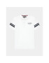 Tommy Hilfiger Тениска с яка и копчета Monotype KB0KB08882 D Бял Regular Fit - Pepit.bg