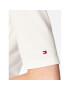 Tommy Hilfiger Тениска с яка и копчета WW0WW37824 Бял Slim Fit - Pepit.bg