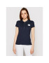 Tommy Hilfiger Тениска с яка и копчета Abo Short Sleeve WW0WW32606 Тъмносин Slim Fit - Pepit.bg