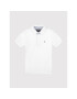 Tommy Hilfiger Тениска с яка и копчета Ithaca KB0KB06547 M Бял Regular Fit - Pepit.bg