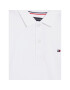 Tommy Hilfiger Тениска с яка и копчета KB0KB07365 Бял Regular Fit - Pepit.bg