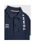 Tommy Hilfiger Тениска с яка и копчета Multi Placement KB0KB07373 D Тъмносин Regular Fit - Pepit.bg