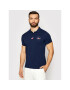 Tommy Hilfiger Тениска с яка и копчета Placket MW0MW17788 Тъмносин Slim Fit - Pepit.bg