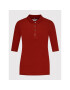 Tommy Hilfiger Тениска с яка и копчета Signature WW0WW31777 Червен Slim Fit - Pepit.bg