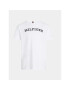 Tommy Hilfiger Тишърт Arched KB0KB08333 D Бял Regular Fit - Pepit.bg