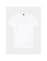 Tommy Hilfiger Тишърт Arched KB0KB08333 D Бял Regular Fit - Pepit.bg