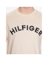 Tommy Hilfiger Тишърт Arched MW0MW30055 Бежов Regular Fit - Pepit.bg