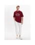 Tommy Hilfiger Тишърт Archive MW0MW31189 Бордо Relaxed Fit - Pepit.bg