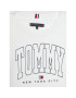 Tommy Hilfiger Тишърт Bold Varsity Logo KB0KB07287 D Бял Regular Fit - Pepit.bg