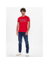 Tommy Hilfiger Тишърт Brand Love MW0MW30035 Червен Slim Fit - Pepit.bg