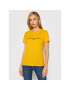 Tommy Hilfiger Тишърт C-Nk WW0WW28681 Жълт Regular Fit - Pepit.bg