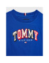 Tommy Hilfiger Тишърт Chainstitch KB0KB07798 D Син Regular Fit - Pepit.bg