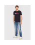 Tommy Hilfiger Тишърт Chest Corp Stripe Graphic MW0MW25612 Тъмносин Slim Fit - Pepit.bg