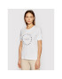 Tommy Hilfiger Тишърт Circle C-Nk WW0WW29584 Бял Regular Fit - Pepit.bg