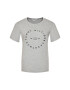 Tommy Hilfiger Тишърт Circle C-Nk WW0WW29584 Сив Regular Fit - Pepit.bg