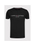 Tommy Hilfiger Тишърт Core Logo Tee MW0MW11465 Черен Slim Fit - Pepit.bg