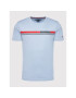 Tommy Hilfiger Тишърт Corp Chest Front Logo MW0MW24558 Син Regular Fit - Pepit.bg