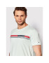 Tommy Hilfiger Тишърт Corp Chest Front Logo MW0MW24558 Зелен Regular Fit - Pepit.bg