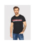 Tommy Hilfiger Тишърт Corp Chest Taping MW0MW24549 Черен Regular Fit - Pepit.bg