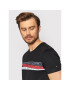 Tommy Hilfiger Тишърт Corp Chest Taping MW0MW24549 Черен Regular Fit - Pepit.bg