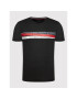 Tommy Hilfiger Тишърт Corp Chest Taping MW0MW24549 Черен Regular Fit - Pepit.bg