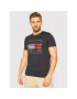 Tommy Hilfiger Тишърт Corp Flag Lines MW0MW15334 Тъмносин Regular Fit - Pepit.bg