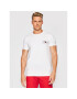 Tommy Hilfiger Тишърт Corp Tee MW0MW18737 Бял Slim Fit - Pepit.bg