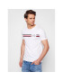 Tommy Hilfiger Тишърт Crop Split Tee MW0MW16592 Бял Regular Fit - Pepit.bg