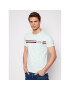 Tommy Hilfiger Тишърт Crop Split Tee MW0MW16592 Зелен Regular Fit - Pepit.bg