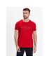 Tommy Hilfiger Тишърт Curve Logo MW0MW30034 Червен Slim Fit - Pepit.bg