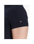 Tommy Hilfiger Тишърт Curve Logo MW0MW30034 Тъмносин Slim Fit - Pepit.bg