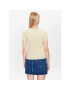 Tommy Hilfiger Тишърт DW0DW14876 Жълт Regular Fit - Pepit.bg