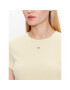 Tommy Hilfiger Тишърт DW0DW14876 Жълт Regular Fit - Pepit.bg