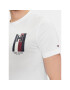 Tommy Hilfiger Тишърт Emblem MW0MW33687 Бял Slim Fit - Pepit.bg