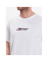 Tommy Hilfiger Тишърт Essential Big Logo MW0MW30437 Бял Regular Fit - Pepit.bg