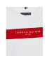 Tommy Hilfiger Тишърт Essential Colorblock KB0KB07279 D Бял Regular Fit - Pepit.bg