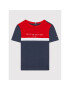 Tommy Hilfiger Тишърт Essential KB0KB06851 M Тъмносин Regular Fit - Pepit.bg