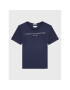 Tommy Hilfiger Тишърт Essential KG0KG06585 M Тъмносин Regular Fit - Pepit.bg