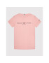 Tommy Hilfiger Тишърт Essential KS0KS00201 D Розов Regular Fit - Pepit.bg