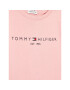 Tommy Hilfiger Тишърт Essential KS0KS00201 D Розов Regular Fit - Pepit.bg