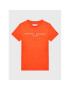 Tommy Hilfiger Тишърт Essential KS0KS00201 M Оранжев Regular Fit - Pepit.bg