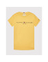 Tommy Hilfiger Тишърт Essential KS0KS00201 M Жълт Regular Fit - Pepit.bg