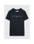 Tommy Hilfiger Тишърт Essential KS0KS00201 Тъмносин Regular Fit - Pepit.bg