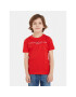 Tommy Hilfiger Тишърт Essential KS0KS00210 S Червен Regular Fit - Pepit.bg