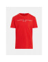 Tommy Hilfiger Тишърт Essential KS0KS00210 S Червен Regular Fit - Pepit.bg