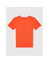 Tommy Hilfiger Тишърт Essential Logo KB0KB05844 D Червен Regular Fit - Pepit.bg
