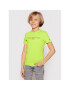 Tommy Hilfiger Тишърт Essential Logo KB0KB05844 D Зелен Regular Fit - Pepit.bg