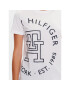 Tommy Hilfiger Тишърт Exploded WW0WW40051 Бял Regular Fit - Pepit.bg