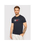 Tommy Hilfiger Тишърт Fade Graphic Corp MW0MW21008 Тъмносин Regular Fit - Pepit.bg